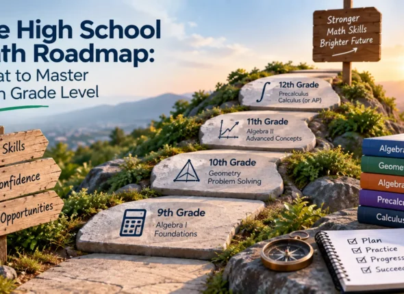 high school math roadmap