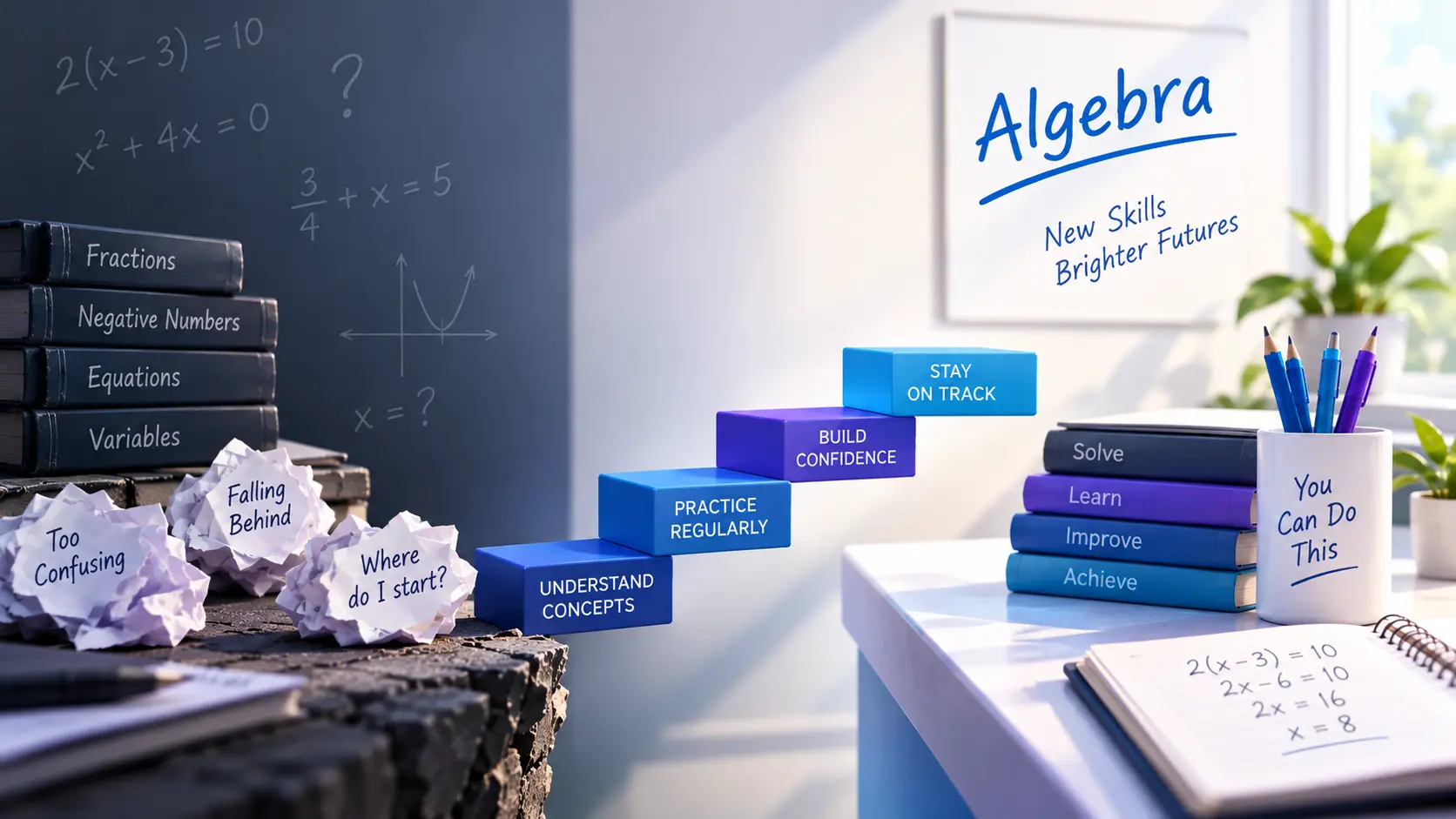 Students Fall Behind in Algebra