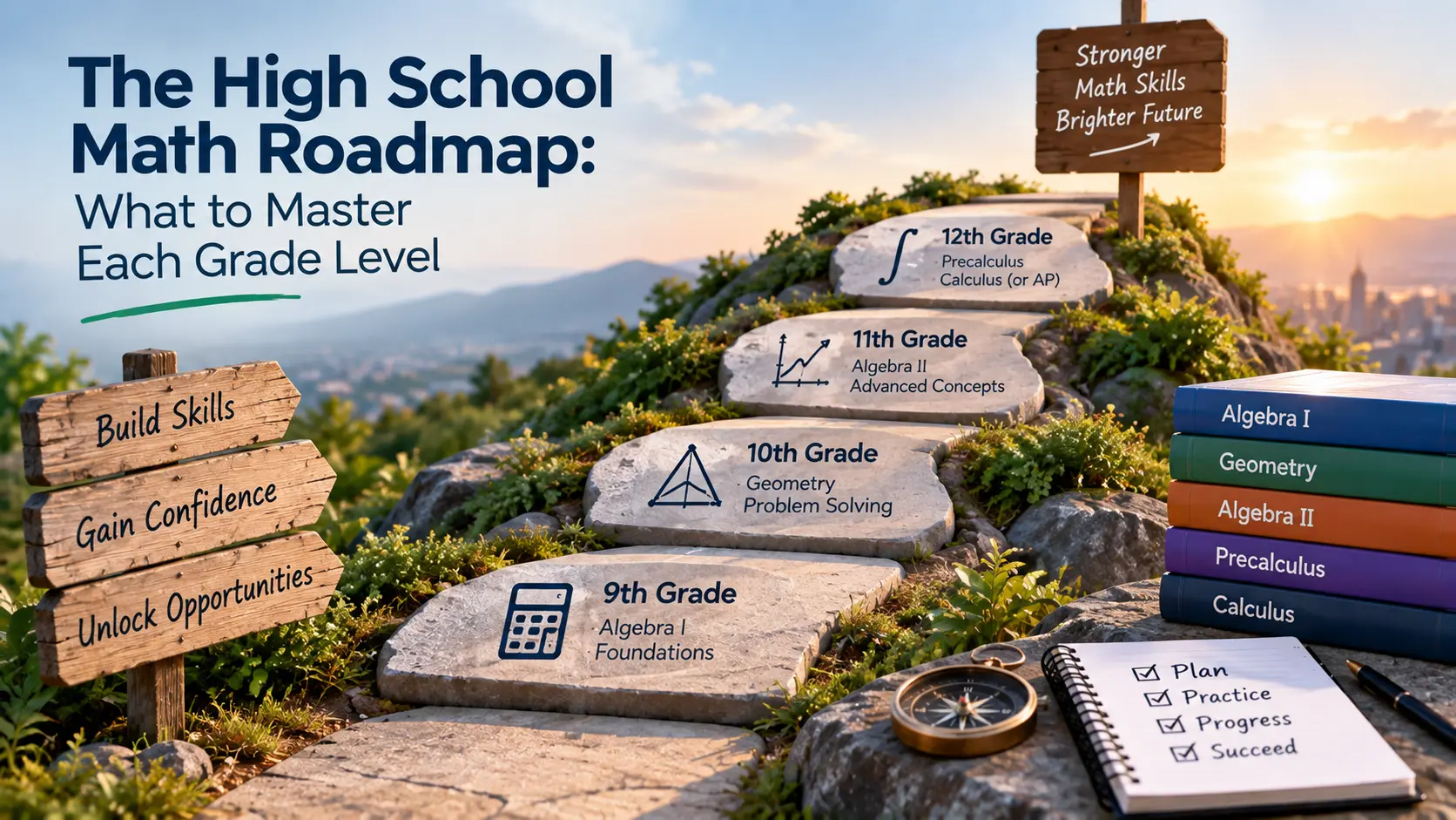 high school math roadmap